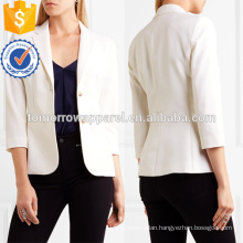 Iovry Stretch Wool Blend Blazer OEM/ODM Manufacture Wholesale Fashion Women Apparel (TA7005J)